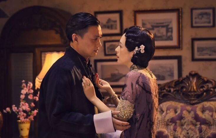 章子怡携手周一围致敬经典 旗袍造型风华绝代