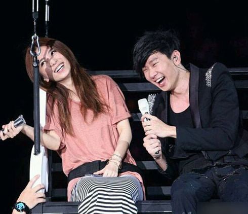 hebe林俊杰怎么还不在一起