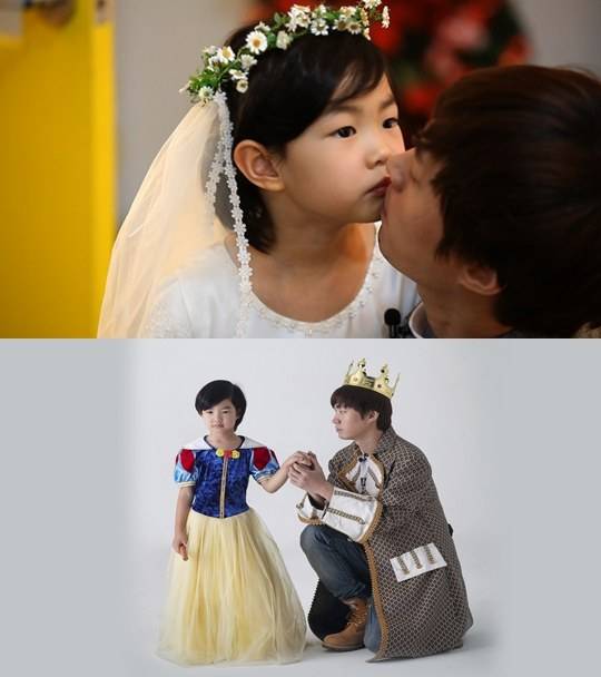 韩国明星孩子 父母颜值的照妖镜