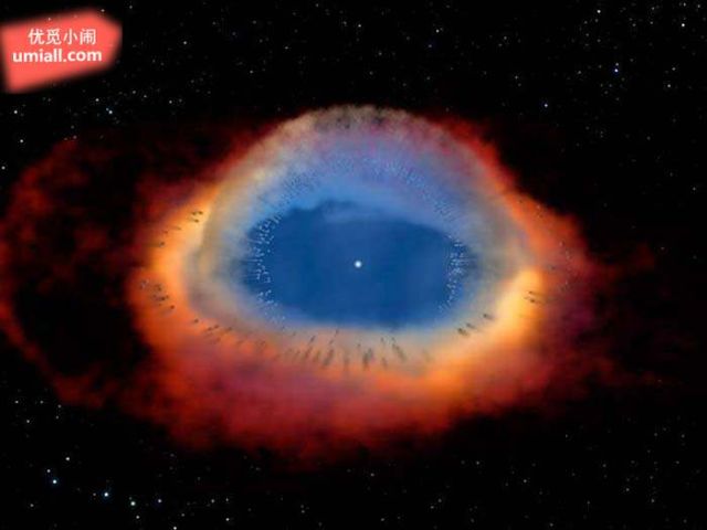 宇宙中神秘的“上帝之眼”星云 只是颗白矮星