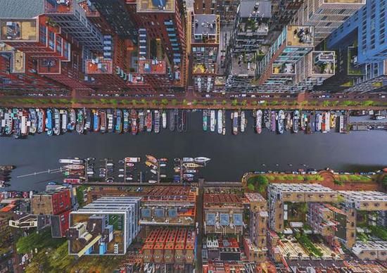 摄影爱好者脑洞大开 利用上帝之眼俯瞰风景