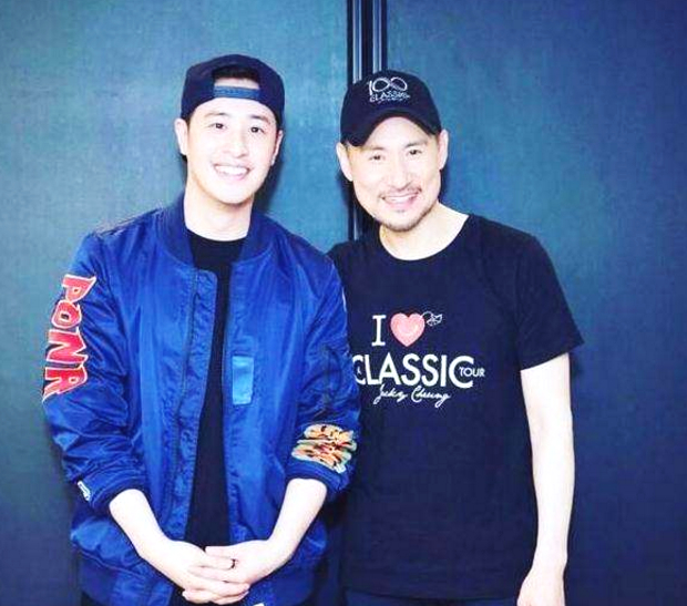 潘玮柏张学友合影 是在什么场合在合影的呢