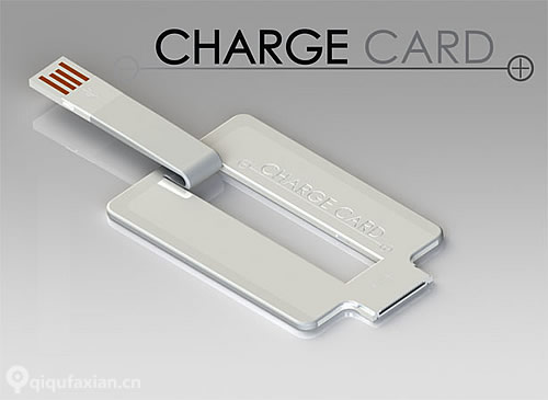 CHARGE CARD 超薄卡片数据线 随身携带也很方便
