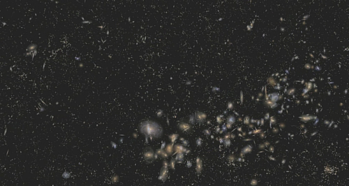 最新宇宙3D地图 迄今最大的宇宙图像