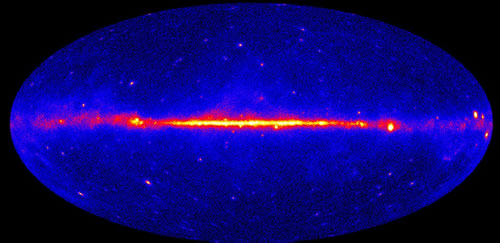 银河中心发现巨大能量波 进一步增强了星系核活跃性