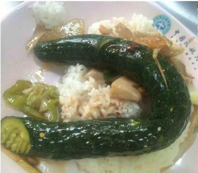 大学高校食堂的黑暗料理 能挺过来的都是英雄呀!