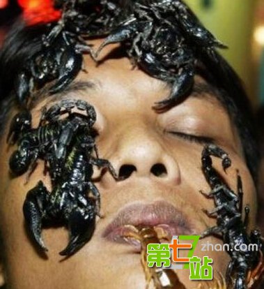 盘点人兽同居事件 猛男与千只蜈蚣同居