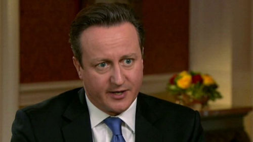资料图:英国首相卡梅伦。 资料图:英国首相卡梅伦。